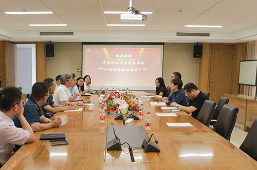 中國(guó)礦業(yè)大學(xué)黨委書(shū)記劉波一行到上海創(chuàng)力集團(tuán)走訪交流(圖1)
